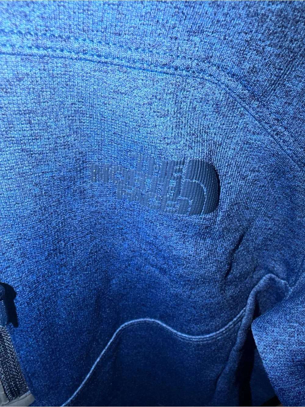 North Face Jacket Men S Blue Canyonlands Hoodie Full Zip Fleece Lined Outdoor